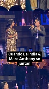 La India & Marc Anthony juntos en un mismo escenario nuevamente y es celebrando 25 años de los #latingrammy #salsa #laindia #marcanthony | Farandula Texas