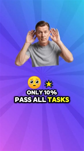 Only 10% People Can Do This Ear Challenge! #ShortsChallenge #BrainGames #FunTasks #ViralChallenge