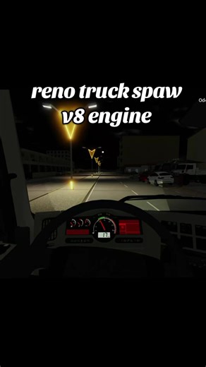 reno truck v8 disel in car driving simulator #fyp #viral #cardrivingsiumator #roblox #2026