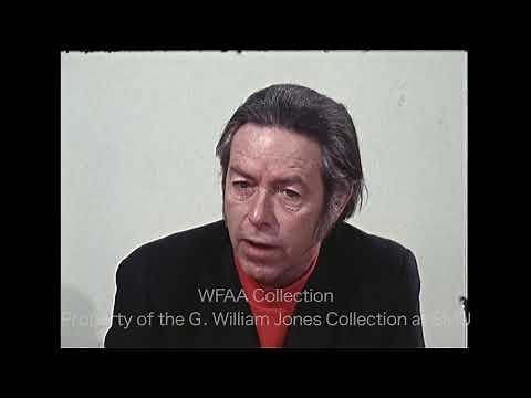 Alan Watts Interview in Dallas - March 1970