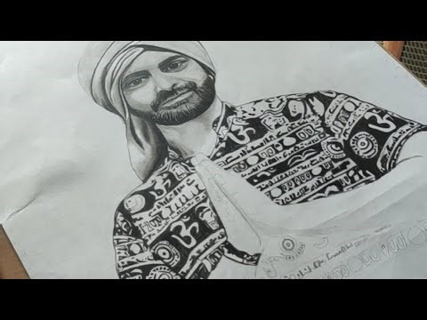 Final Touch & Hand Shading | Realistic Portrait Drawing Live | The Shweta Paints.