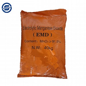 [Hot Item] 91.0% Min. Electrolytic Manganese Dioxide Emd for Battery Raw Materials of Zinc Carbon Batteries