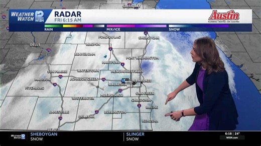 Impact day: Snowy morning commute
