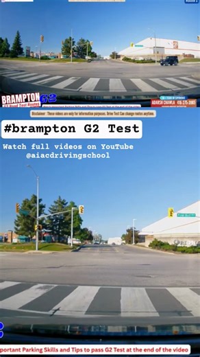 G2 driving test tips Brampton Driving lessons #drivingtest #drivetest #aiacdrivingschool #brampton #g2lessons | AIAC Driving School Inc.