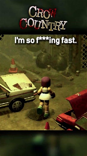 My favourite item in the game 🏃‍♀️ #CrowCountry #BlindPlaythrough