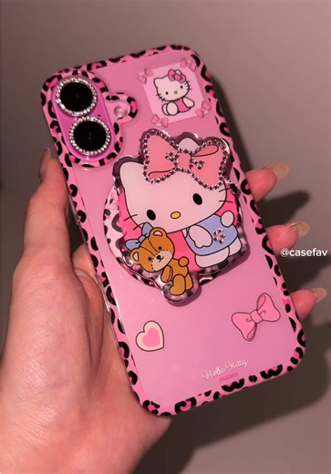 Hello Kitty Magnetic Phone Case for Fans