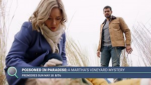 Catch up on Jeff and Zee’s sleuthing history with a marathon of “Martha's Vineyard Mysteries" starting Sunday at 2/1c, all leading up to the all new Signature Mystery “Poisoned in Paradise: A Martha's Vineyard Mystery." | Hallmark Mystery