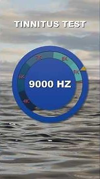 Tinnitus 9000 Hz: Frequency Match & Notched Ocean Sample 🎧 #SoundTherapy #NotchedAudio #Tinnitus