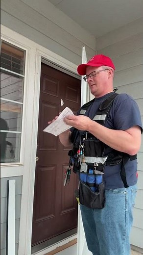 30-second Larson Storm Door Install #stormdoorguy ￼
