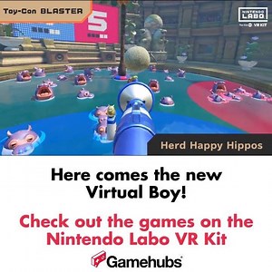 Nintendo heads to virtual reality! The new Nintendo Labo VR Kit has more than a handful of games and configurations that players from all ages can have a blast with. Check out the overview trailer below to see it in action. The Nintendo Labo VR Kit will be released on the 12th of April. | Stuff Malaysia | Facebook