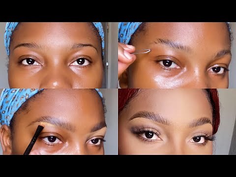APPREND DÉFINITIVEMENT À TRACER TES SOURCILS 🙌🏽 | Tuto détaillé | Audrey Charlene