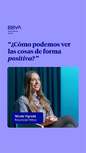 BBVA en Perú on Instagram: "¿Por qué recordamos más lo malo que lo bueno? 🧠 Nicole Vignola nos enseña cómo reprogramar el cerebro enfocarnos en lo positivo en #AprendemosJuntos2030 😉💪 #BBVA #AprendemosJuntos #neurociencia #emociones #cerebrohumano #saludmental #psicologiapositiva"