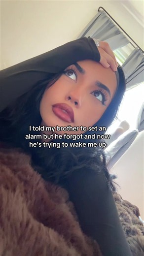 Brother Forgot to Set Alarm — How He’s Trying to Wake Me Up