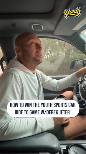 Youth Inc. | Derek Jeter knows how to run a pregame car ride 🚙 🎥: @derekjeter | Instagram
