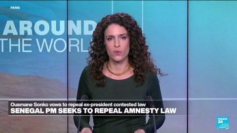 Senegal PM Ousmane Sonko vows to repeal contested amnesty law