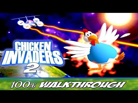Chicken Invaders 2: Remastered - ALL WAVES / LEVELS [100% walkthrough]