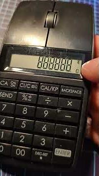 canon's calculator mouse from 2009 🐁
