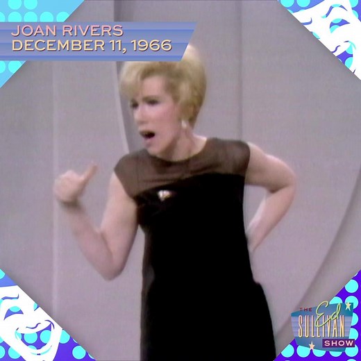 In this 1966 routine, Joan Rivers goes to extreme lengths to cope with jealousy in her marriage 👰🏻 Watch the full bit: https://EdSullivan.lnk.to/JoanRiversJealousyFP | The Ed Sullivan Show