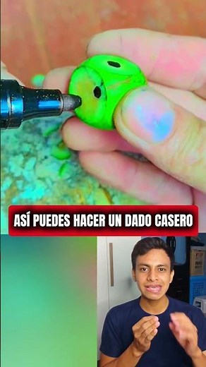 Así puedes hacer un dado casero