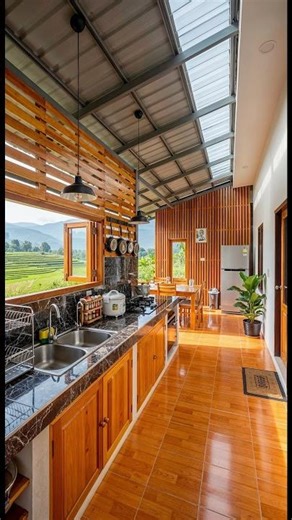 This kitchen transformation is insane #diy #homeimprovement #shorts