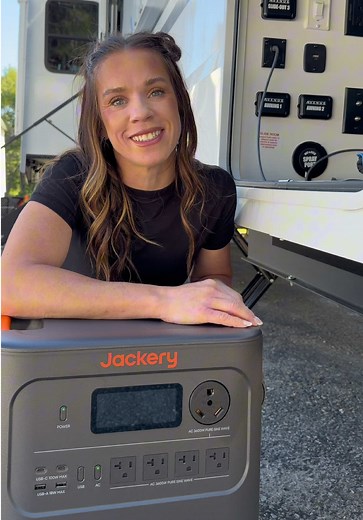 Packing the New Camper with @Jackery Direct . . Power Out, Jackery On; Jackery HomePower 3600 plus is your go-to home backup power for power outages 🔥 Prime Day Deal: Up to 65% OFF 💰 Use my TikTok Shop exclusive code JACK3GVCGU8E to save an extra $50 #Jackery #PortablePowerStation #SolarGenerator #JackeryHomePower3600Plus #HomeBackup