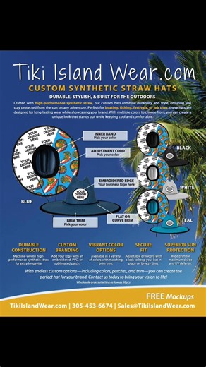 Check out our these cool Baseball Caps Tiki Island Wear designed for...