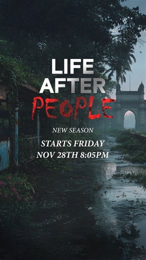 Ever wondered what the Earth would look like without us? 🌿 When humans vanish, nature moves in. Skyscrapers collapse, forests rise and the world begins again. See what survives, what fades and what takes over in this breathtaking new series on HistoryTV18. 'Life After People' premieres 28th November, Friday 8:05 PM on HistoryTV18. #LifeAfterPeople 📺 | HISTORY