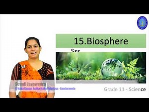 Grade 11 Science (English Medium)15.Biosphere