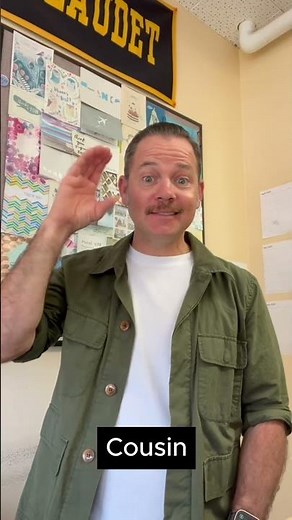 How to Sign "Cousin" in ASL