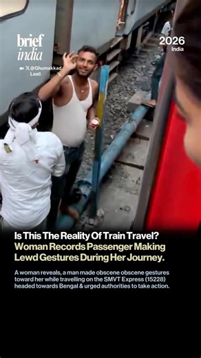 Woman Alleges Sexual Harassment On Train, Seeks Action Against Co-Passenger.