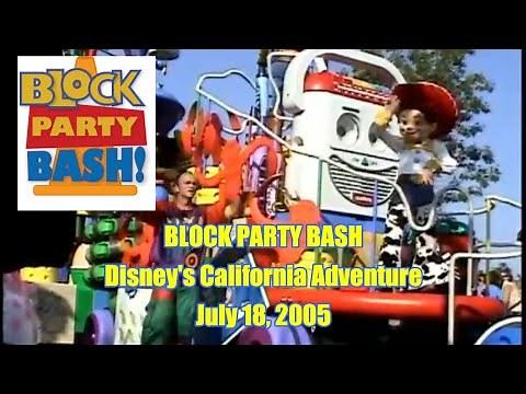 Block Party Bash - July 18, 2005 - Disney’s California Adventure - “a bug’s land” zone