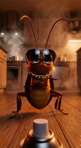 What if a ROACH became a Thug? 🪳💀 | #shorts #animation
