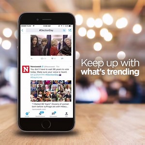 If it's happening in your world, it’s happening on Twitter! Keep up with #ElectionDay using our reliable mobile data service. Get trending today: http://hyperurl.co/PrepaidCombo. | Flow