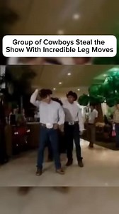 Group of Cowboys Steal the Show With Incredible Leg Moves | Petopia