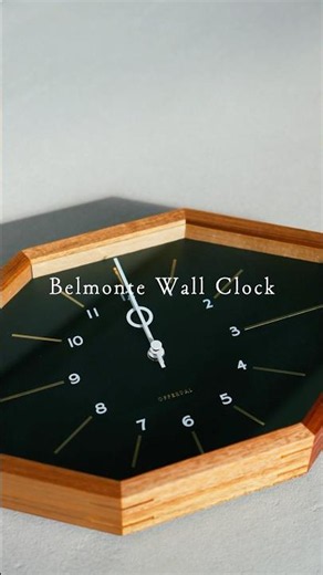 Adorable Retro-Style Wall Clock #InteriorDesign