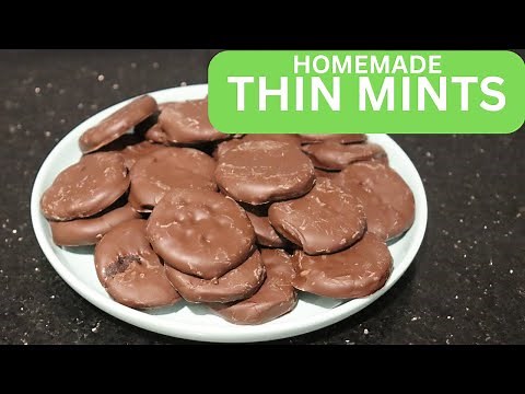 Homemade Thin Mints | Girl Scout Cookies