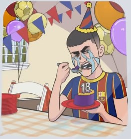 Crying at Your Birthday Party - TV Tropes