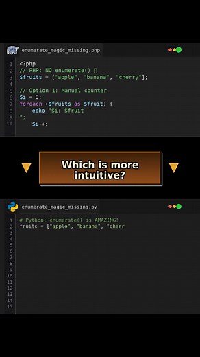 Enumerate Magic: The Missing Loop Feature in PHP! #enumerate