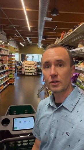 You Won't Believe This AMAZING Amazon Dash Cart! #shorts