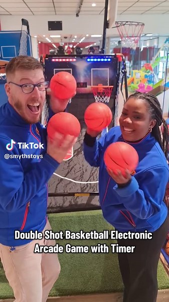 Double Shot Basketball Arcade Game - Shoot Hoops at Home