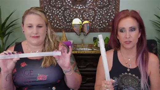 Sage Goddess on Instagram: ""This is the BEST first stone." "If you want to clear something, use selenite for a gentle clearing." Rock Talk Favorite- Selenite Wand. Available at sagegoddess.com"