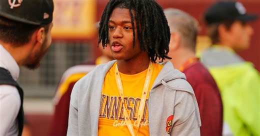 2026 Hopkins receiver Jayden Moore earns his first football offer from the University of Minnesota