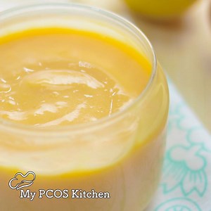 Making lemon curd at home without sugar is incredibly easy and tastes amazing!! Top it over any dessert of choice and you'll be hooked! Can be made dairy-free, check recipe notes! Recipe: https://www.mypcoskitchen.com/low-carb-sugar-free-lemon-curd/ | My PCOS Kitchen - Low Carb Recipes