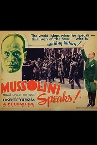 Mussolini Speaks (1933) - Movie