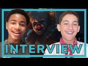 The IT: Welcome to Derry kids do NOT like horror movies | Blake James & Arian S. Cartaya INTERVIEW
