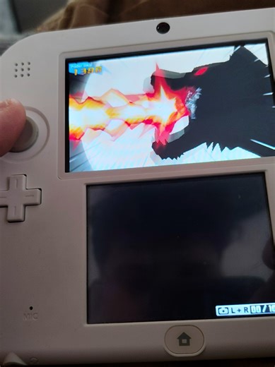 jugando Inazuma go galaxia ❤️👍#inazuma #2ds #juegos #fan