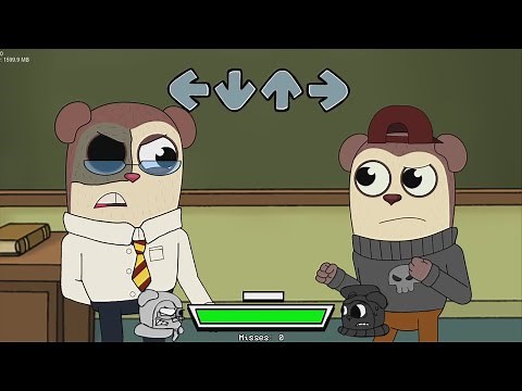 FNF TroubleMaker ALL ENDINGS High Effort