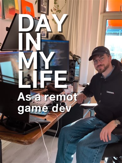 A Day in the Life of a Remote Game Developer