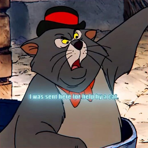 The Aristocats (1970) 😏 Mouse S.O.S. to the cat! #shorts #viral #shortvideo #trending