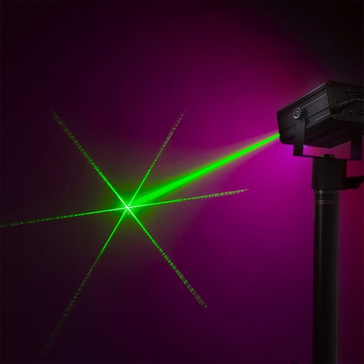 Beamz Acrux Quatro R/G Party Laser System with RGBW LEDs